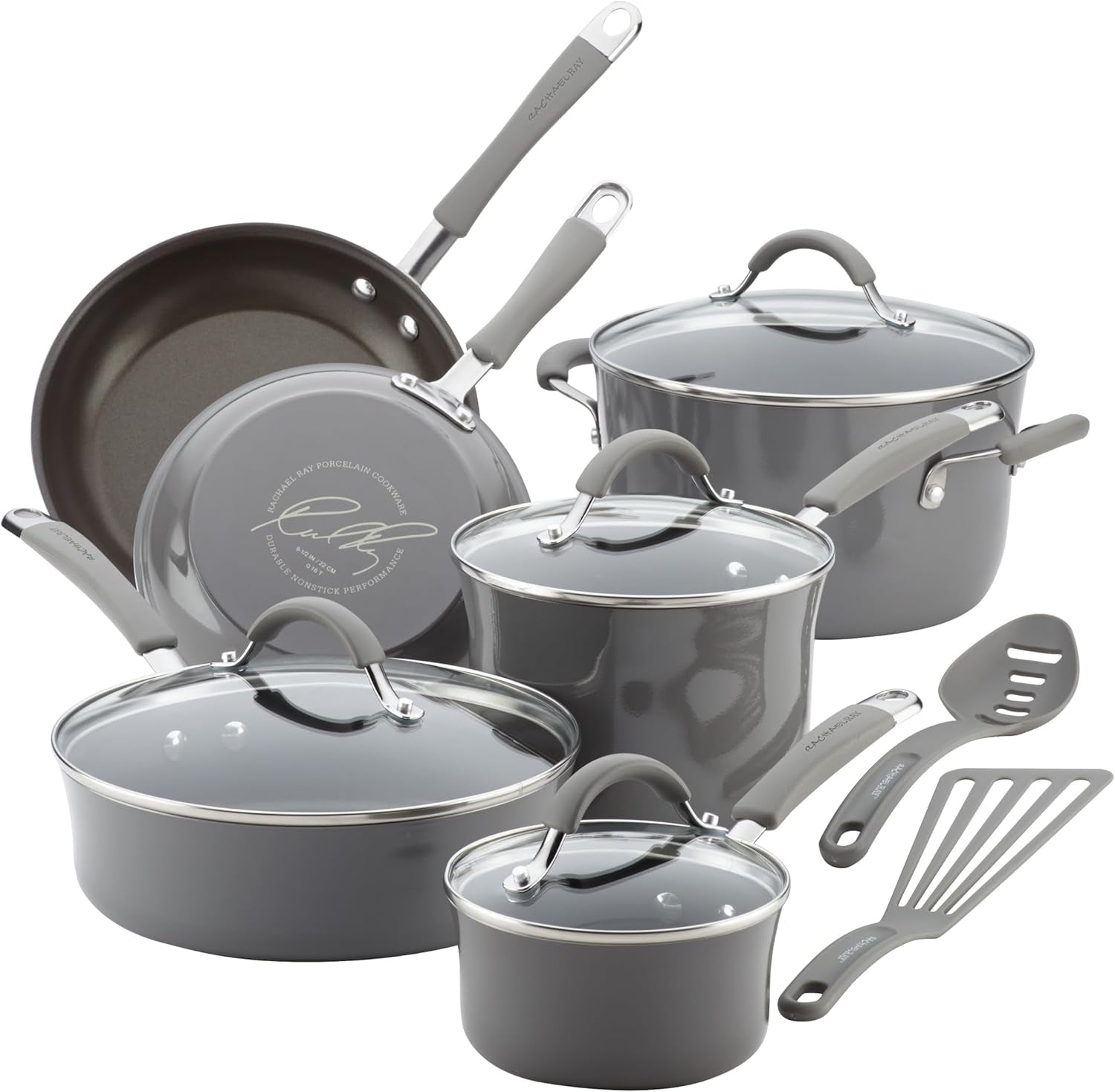 cucina-nonstick-cookware-sea-salt-gray-pots-and-pans-set-12-piece