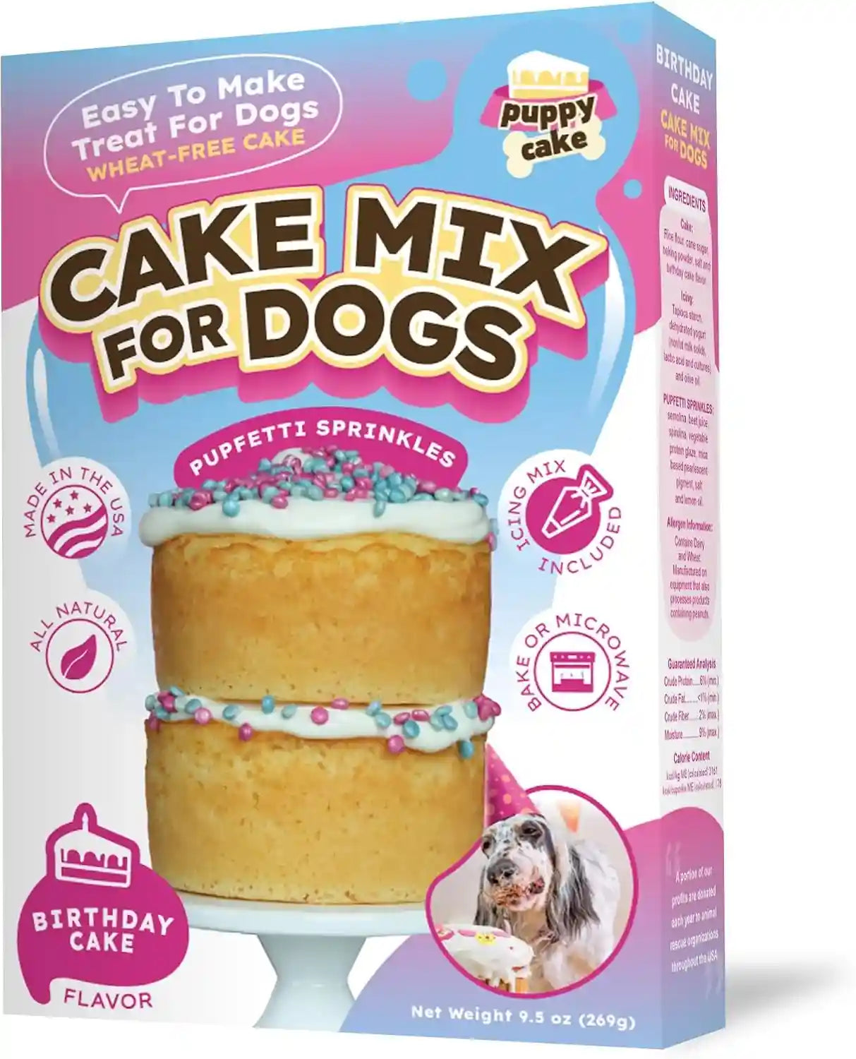 puppy-cake-peanut-butter-dog-birthday-cake-mix-with-icing-wheat-free-easy-to-bake-microwave-natural-ingredients-made-in-the-usa