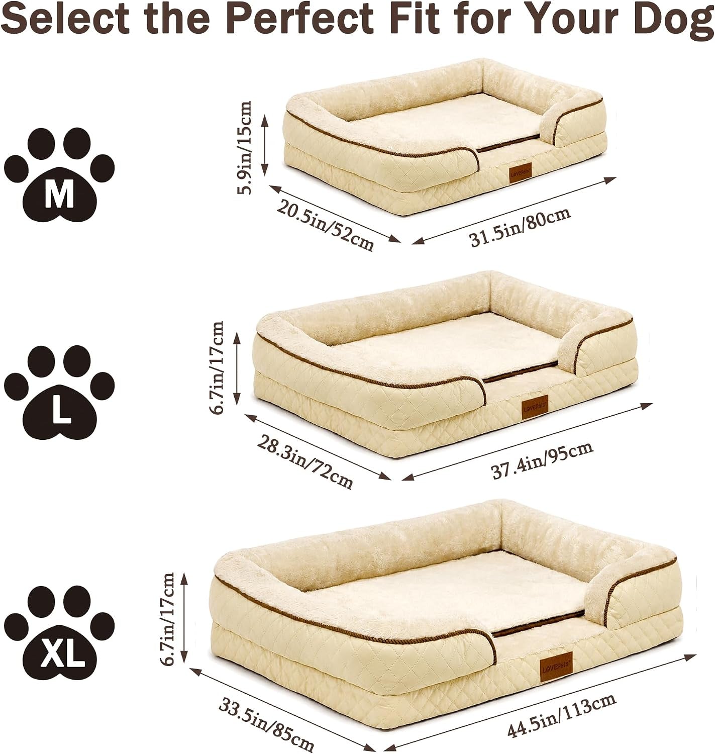large-dog-sofa-bed-with-reusable-potty-pad-44-5-x-33-5-x-6-7-beige-dog-sofa-with-soft-plush-surface-raised-bolsters-removable-bolster-and-non-slip-bottom-for-large-dogs-xlarge