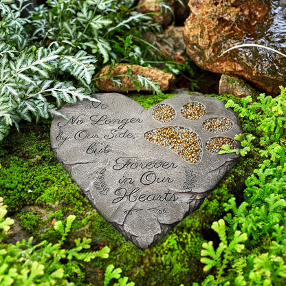OBSI Dog Memorial Gifts for Loss of Dog Sympathy Gift - Rainbow Bridge Dog Memorial Stone for Remembrance Dog Passing Away Sympathy Gifts - Thoughtful Pet Loss Gifts - Gray3
