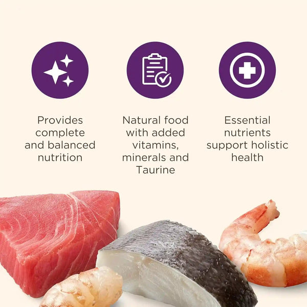 Nutrish Ocean Lover'S Wet Cat Food Variety Pack, 2.8 Oz. Cup (Rachael Ray) | Includes 12 Cups of Three Grain Free Recipes: Fisha-A-Licious, Chicken & Shrimp Pawttenesa and Tuna Purrfection8