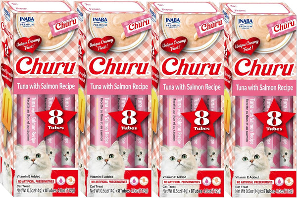 INABA Churu Lickable Purée Natural Cat Treats Gift Box - Chicken Recipe, 8 Tube Gift Box14