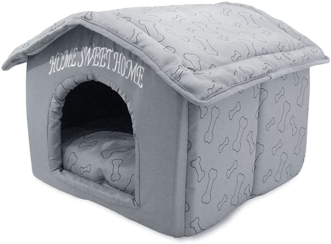 best-pet-supplies-cat-bed-for-indoor-cat-domed-tent-house-with-removable-pillow-covered-cat-cave-for-small-dog-puppies-and-all-breeds-of-cats-tan-19-x-19-x-h-19