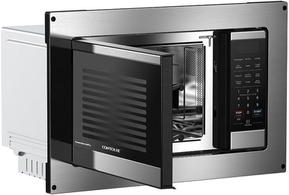 Built-In RV Air Fryer Microwave Combo, 0.9 Cu. Ft., 900W, Convection Oven, Grill, Smart Air Fry, Stainless Steel, Compact Microwave for RV & Small Kitchens (Trim Kit Sold Separately)3