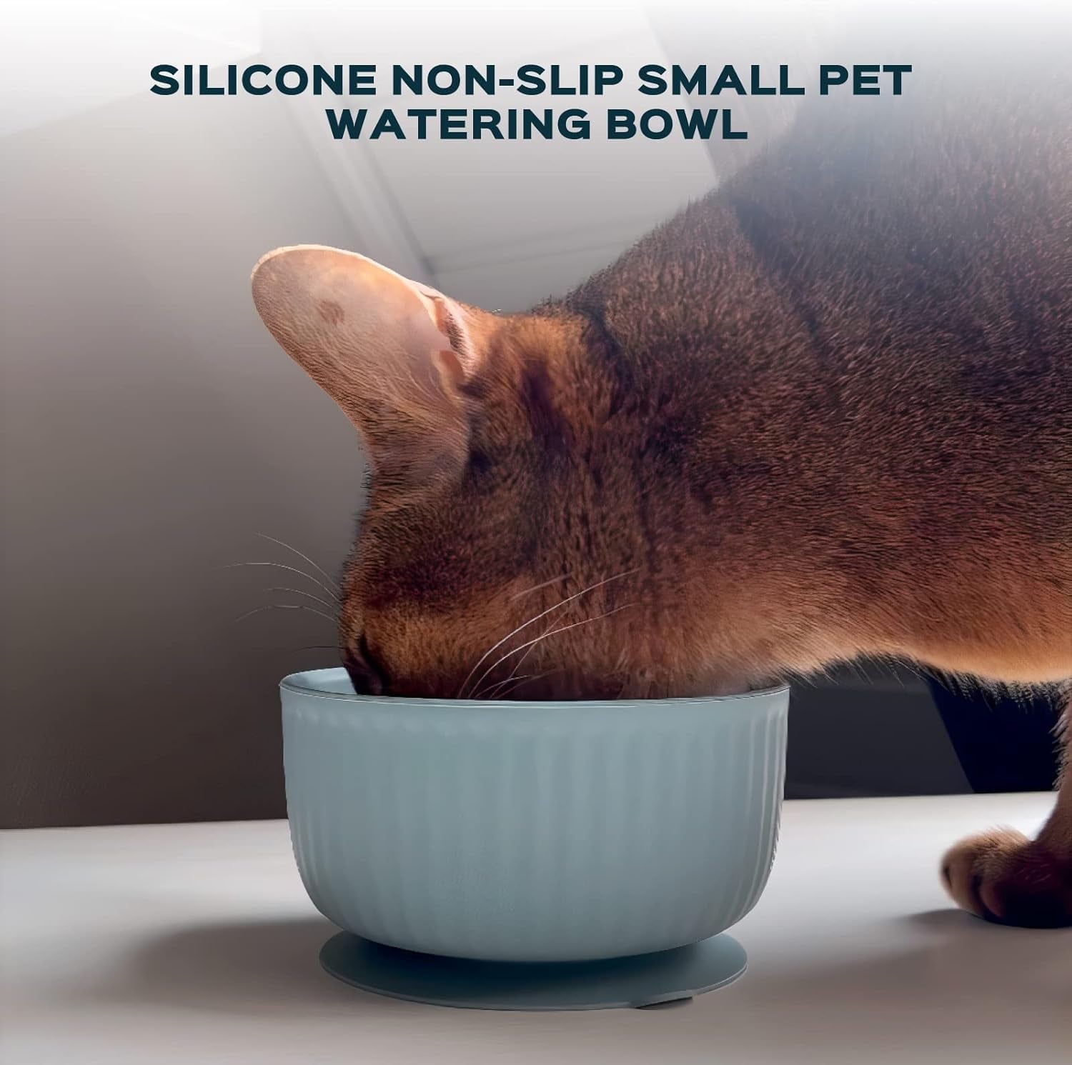 cat-bowls-with-suction-cup-13-oz-elevated-silicone-pet-dish-with-non-slip-bottom-for-dry-food-wet-food-and-water-light-grey