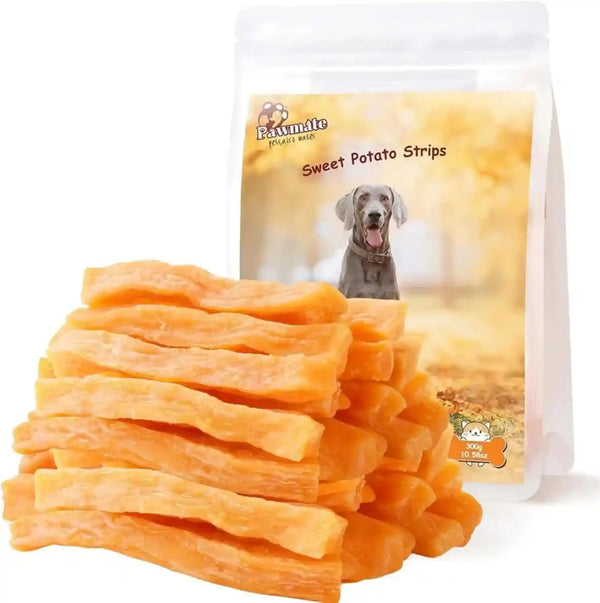 Pawmate Duck Double Purple Sweet Potato Wraps Dog Treats, Healthy Low Fat Dog Jerky High Protein for Training Treats Snacks, Chewy for Small Medium Large Dogs 12-15 Counts9