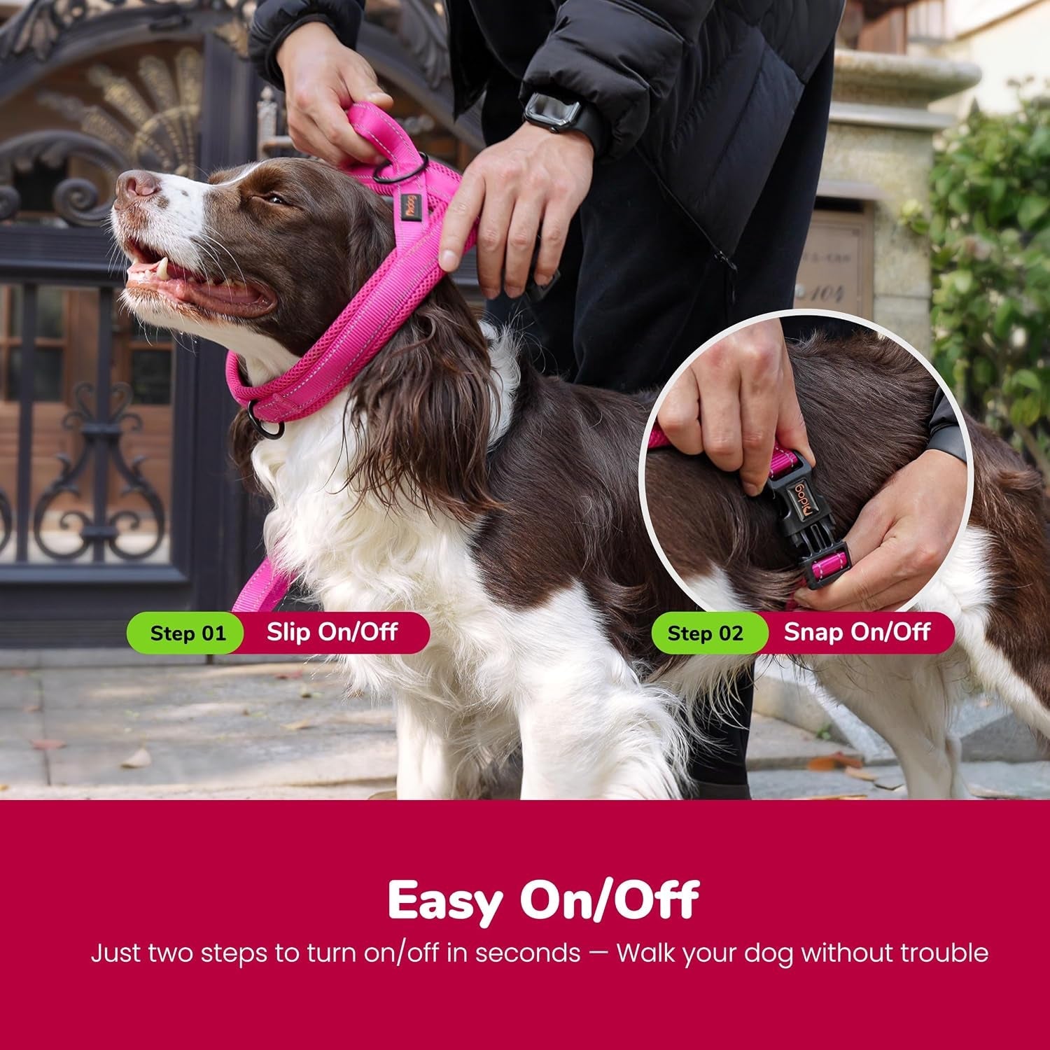 didog-no-pull-dog-harness-for-small-dogs-breathable-mesh-padded-hot-pink-s-quick-fit-easy-on-and-off-lightweight-reflective-vest-harness-for-night-safty-easy-for-walking-and-training-chest-18-22