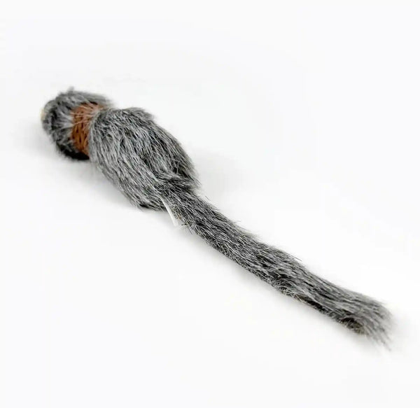 Ttcat 2 Pack Large Furry Mouse Cat Toys, Natural Paper Rope Realistic Fake Mice Kitten Interactive Hunting Toy, Durable Chew Teaser Toy for Indoor Cats, Boredom Relief Cat Prey Toy.6