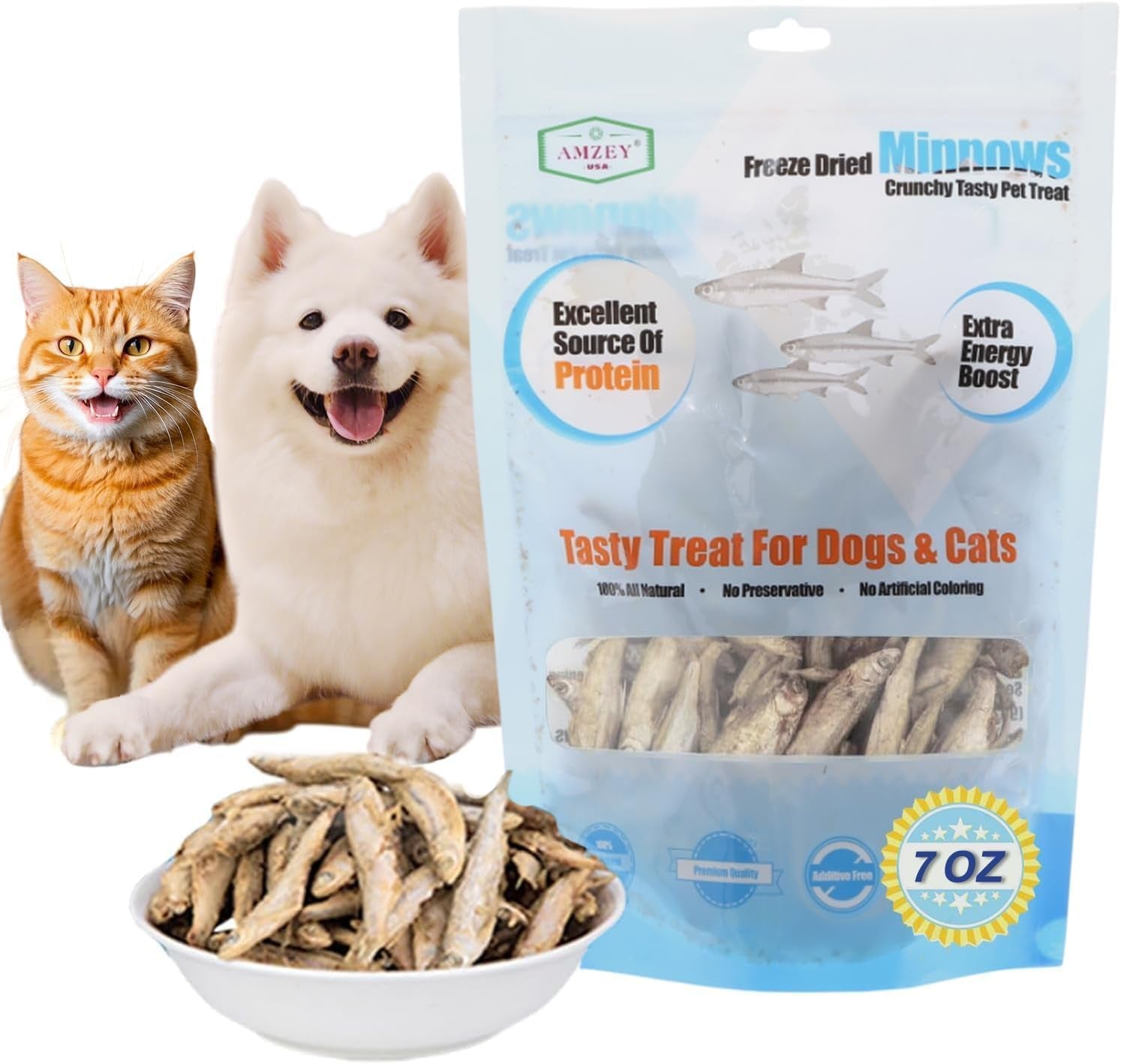 amzey-7oz-minnows-dog-treats-freeze-dried-minnows-cat-treats-high-protein-premium-quality-training-treats-bulk-package-1-6-to-2-8-length-each