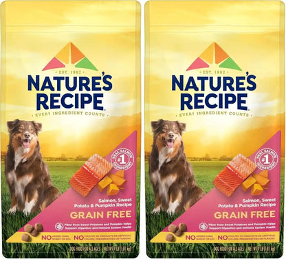 Nature'S Recipe Grain Free Easy to Digest Salmon, Sweet Potato and Pumpkin Recipe Dry Dog Food, 4-Pound | Fiber from Sweet Potatoes & Pumpkin Helps Support Digestion and Immune System Health11