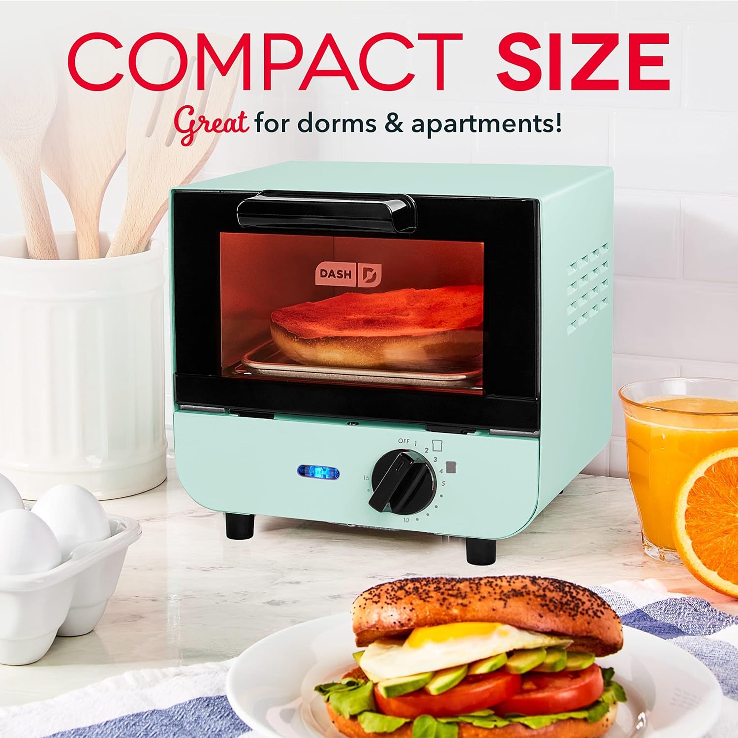 mini-toaster-oven-cooker-for-bread-bagels-cookies-pizza-paninis-more-with-baking-tray-rack-auto-shut-off-feature-mighty-mini-10-oz-compact-personal-bottle-blender-with-travel-lid-aqua