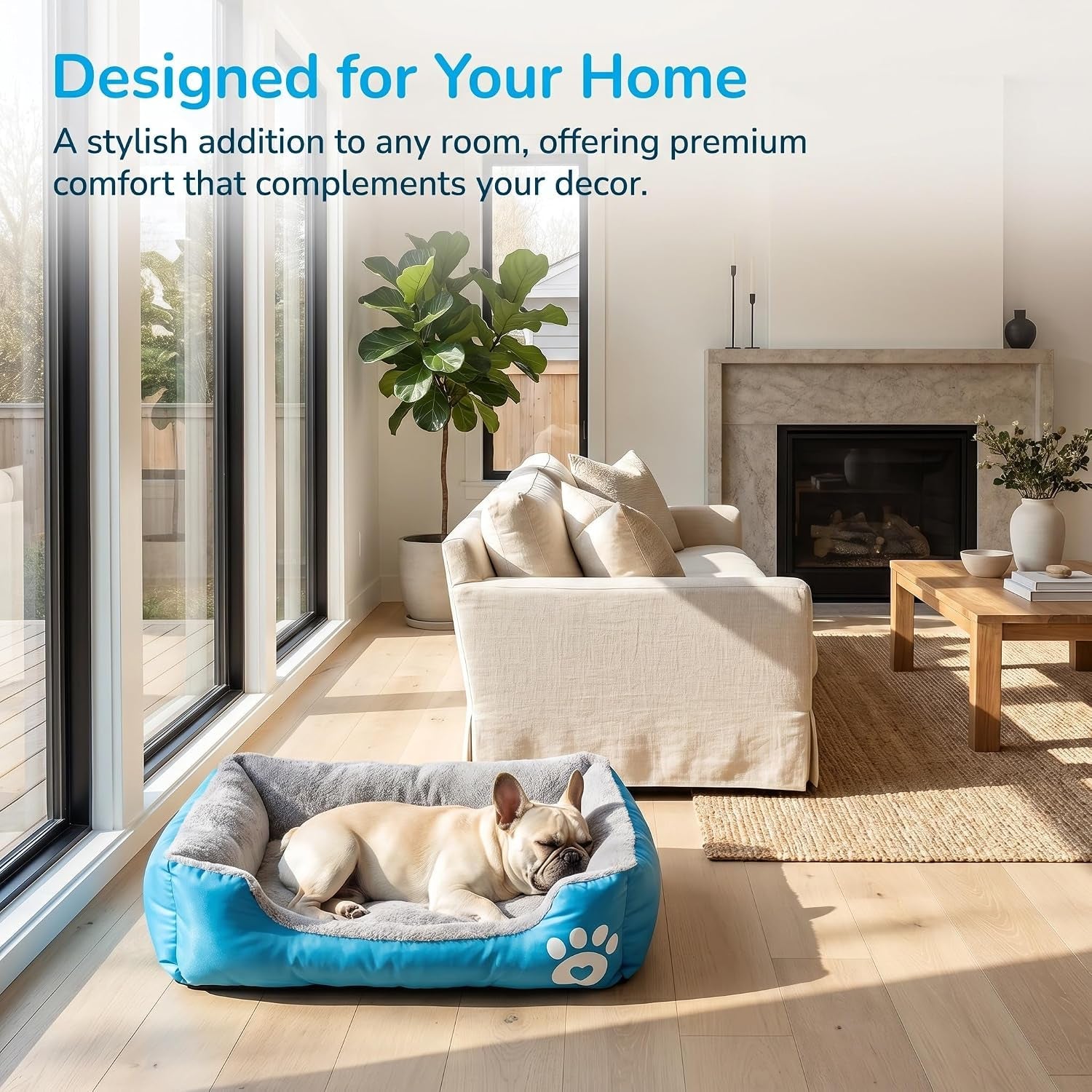 plush-dog-bed-for-small-to-large-dogs-rectangular-polyester-pet-bed-with-paw-print-design-soft-comfortable-indoor-outdoor-use-dog-bed-for-small-indoor-pet-furniture-durable-pet-bed
