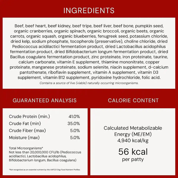 Stella & Chewy'S Freeze-Dried Raw Dinner Patties - Beef Recipe - High Protein Grain-Free Puppy & Dog Food - Perfect for Picky Eaters - 25 Oz10