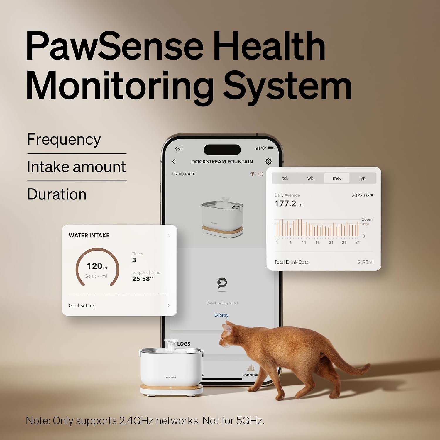 petlibro-cat-water-fountain-app-monitoring-pet-fountains-for-cats-indoor-with-stainless-steel-tray-2-5l-84oz-dockstream-automatic-water-dispenser-for-drinking-2-4g-wi-fi-smart-bowl-inside
