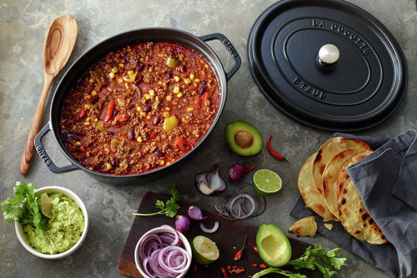 Staub Cast Iron 1-Qt Oval Cocotte - Matte Black, Made in France4