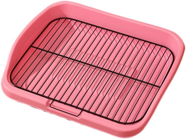 Mesh Dog Potty Tray Removable Stable Structure - Indoor/Outdoor Dog Training Toilet Litter Box for Small & Medium Dogs(Grey)8