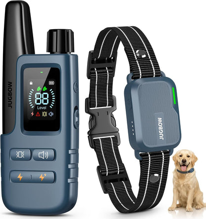 Dog Shock Collar - 4500FT Dog Training Collar with Remote, IPX8 Waterproof Electric Dog Collar with 4 Training Modes, Security Lock, Rechargeable Ecollar for 10-120Lbs Small Medium Large Dogs15
