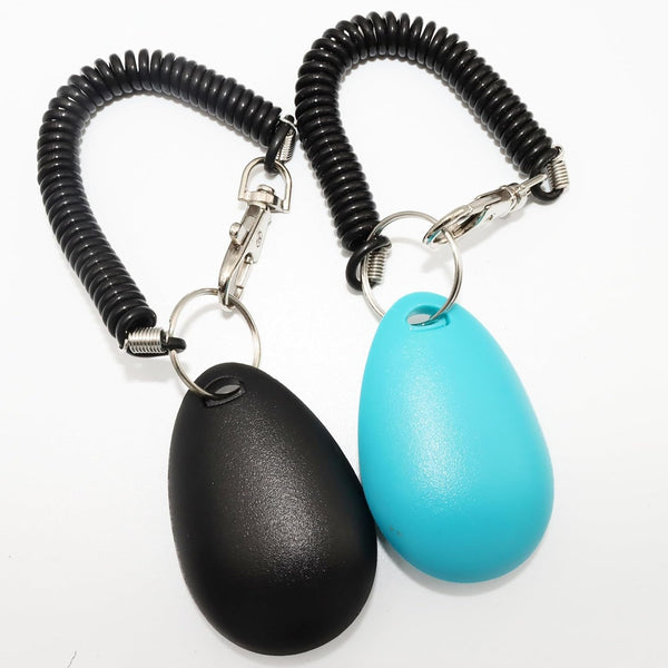 Dog Training Clicker with Sring Wrist and Keyring - Pet Dog Training Clickers for Puppy, Cat, Potty, Bird, Horse, Pet, Trainer Training Tools, Behavior Aids3