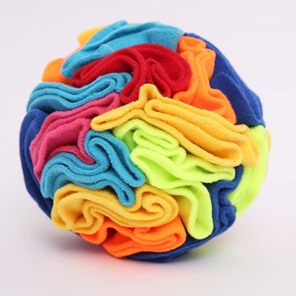 Ablechien Snuffle Ball - Snuffle Ball for Small Dogs, Interactive Dog Toys to Keep Them Busy, Puppy Dog Puzzle Toy with Storage Bag Machine Washable1