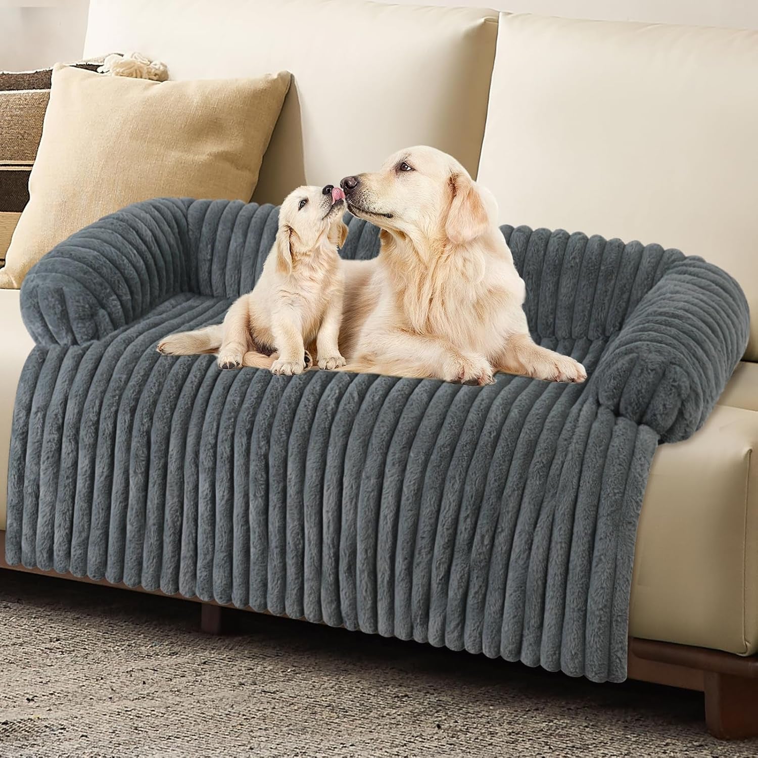 wns-day-luxurious-dog-couch-bed-washable-calming-dog-couch-cover-removable-couch-protector-for-dogs-waterproof-sofa-bed-pet-bed-mats-for-couch-pet-couch-covers-for-sofagrey-l
