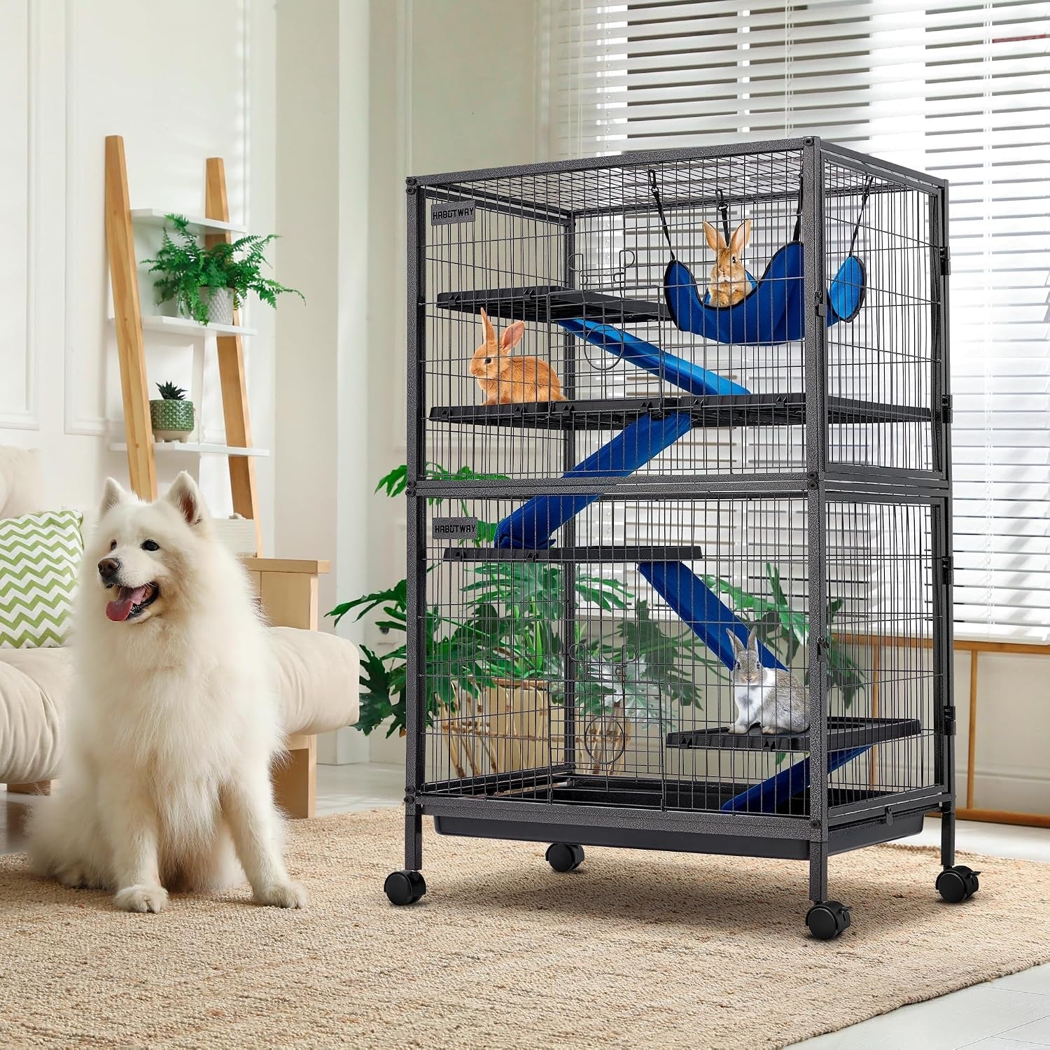 habutway-50h-metal-small-animal-cages-rolling-chinchilla-cage-with-removable-ramps-lagre-cage-for-chinchillas-guinea-pigs-rabbit-ferret-cages-with-hammock-5-tiers-black