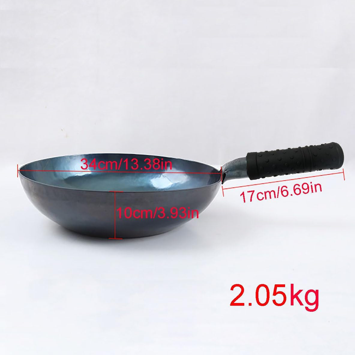 stir-fry-pans-chinese-handhammered-iron-woks-mirror-flat-bottom-pot-no-coating-non-stick-suitable-for-all-kinds-of-stoves-diameter-34cm-13-38in