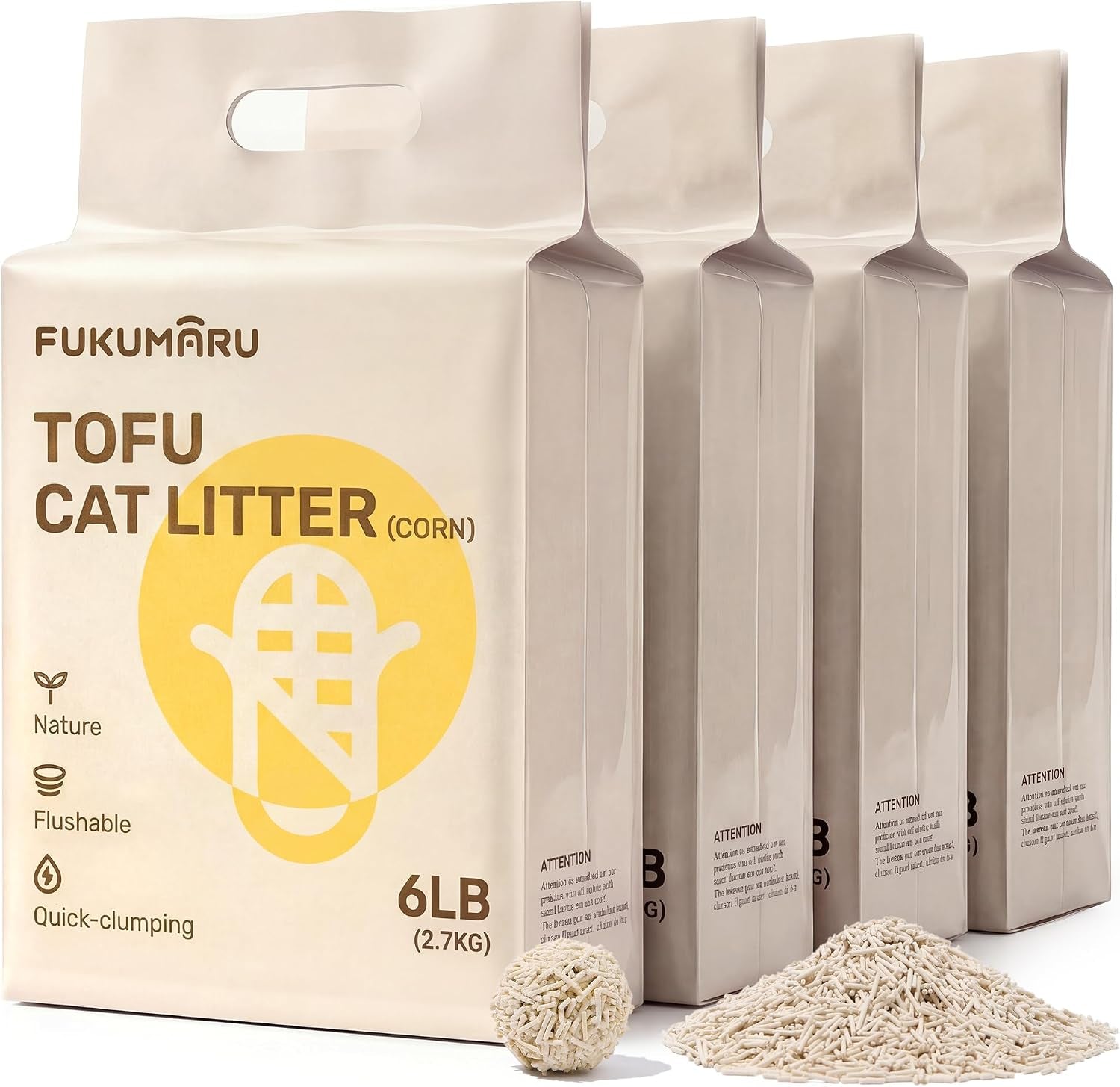 fukumaru-tofu-cat-litter-natural-lightweight-unscented-cat-litter-pellets-99-9-dust-free-quick-clumping-effective-odor-control-flushable-low-tracking-18-lbs-3-packs