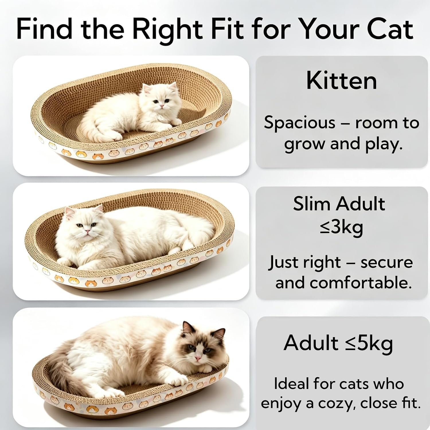 3-pack-large-cat-scratcher-cardboard-oval-cat-scratcher-bed-cat-scratch-pad-board-lounge-couch-for-indoor-cats-bowl-shaped-cat-scratching-post-nest-for-cats-grinding-claw-furniture-protector