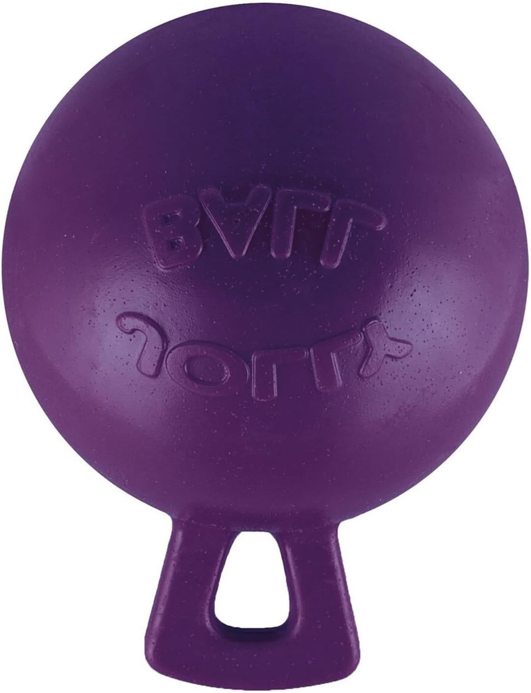 jolly-pets-tug-n-toss-heavy-duty-dog-toy-ball-with-handle-8-inches-large-red-408-rd