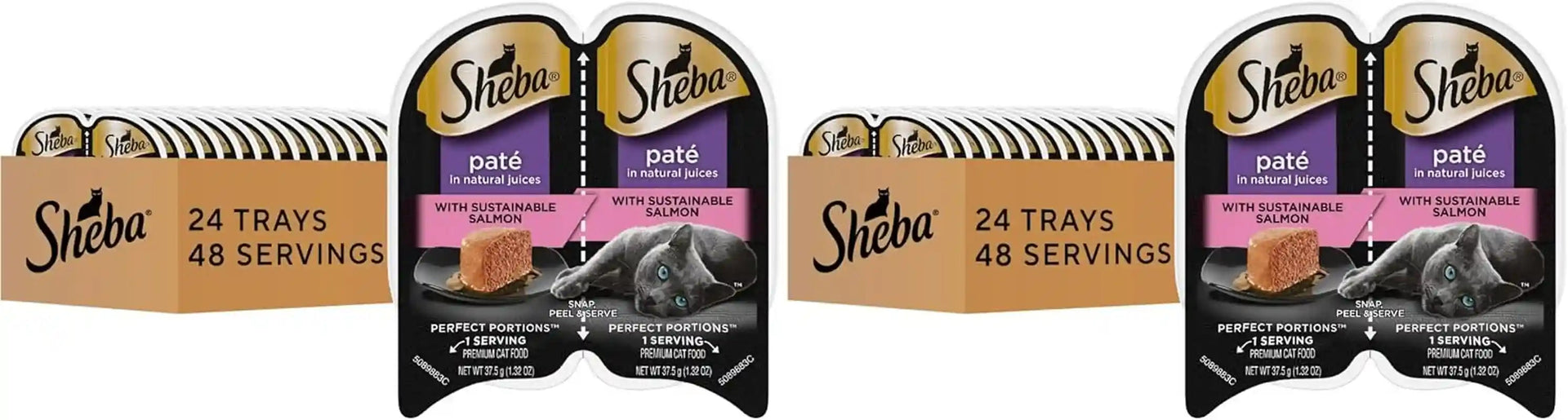 sheba-perfect-portions-pate-wet-cat-food-savory-chicken-2-6-oz-24-ct-grain-free-48-servings-no-fillers-made-in-usa-real-meat-complete-balanced-essential-vitamins-twin-pack-trays