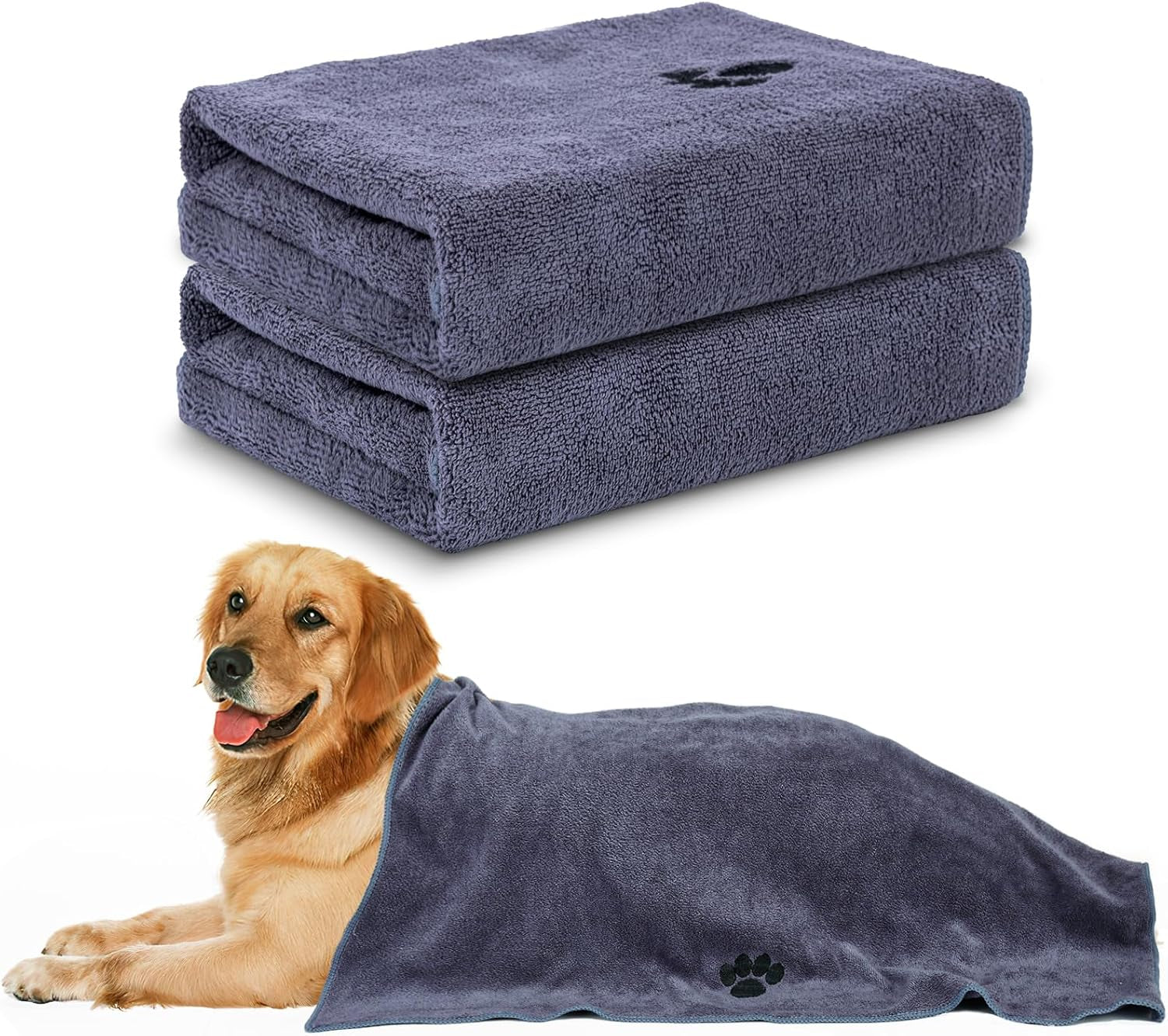 wousedo-microfiber-dog-towels-for-drying-dogs-2-pack-40-x-23-6-super-absorbent-and-soft-pet-grooming-towel-perfect-shower-bath-supplies-for-dogsgrey