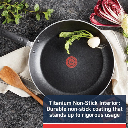 Experience Nonstick Fry Pan 12.5 Inch, Induction, Oven Broiler Safe 400F, Non Stick Frying Pan, Skillet, Kitchen Egg Pan, Omelet Pan, Cookware, Pots and Pans, Home, Dishwasher Safe, Black2