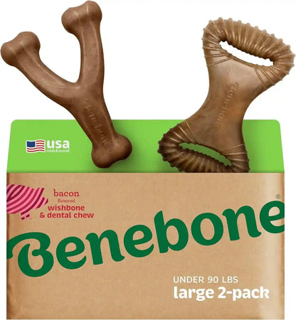 Benebone Small 4-Pack Dog Toys for Aggressive Chewers – under 30 Lbs13
