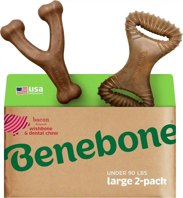 Benebone Small 4-Pack Dog Toys for Aggressive Chewers – under 30 Lbs13
