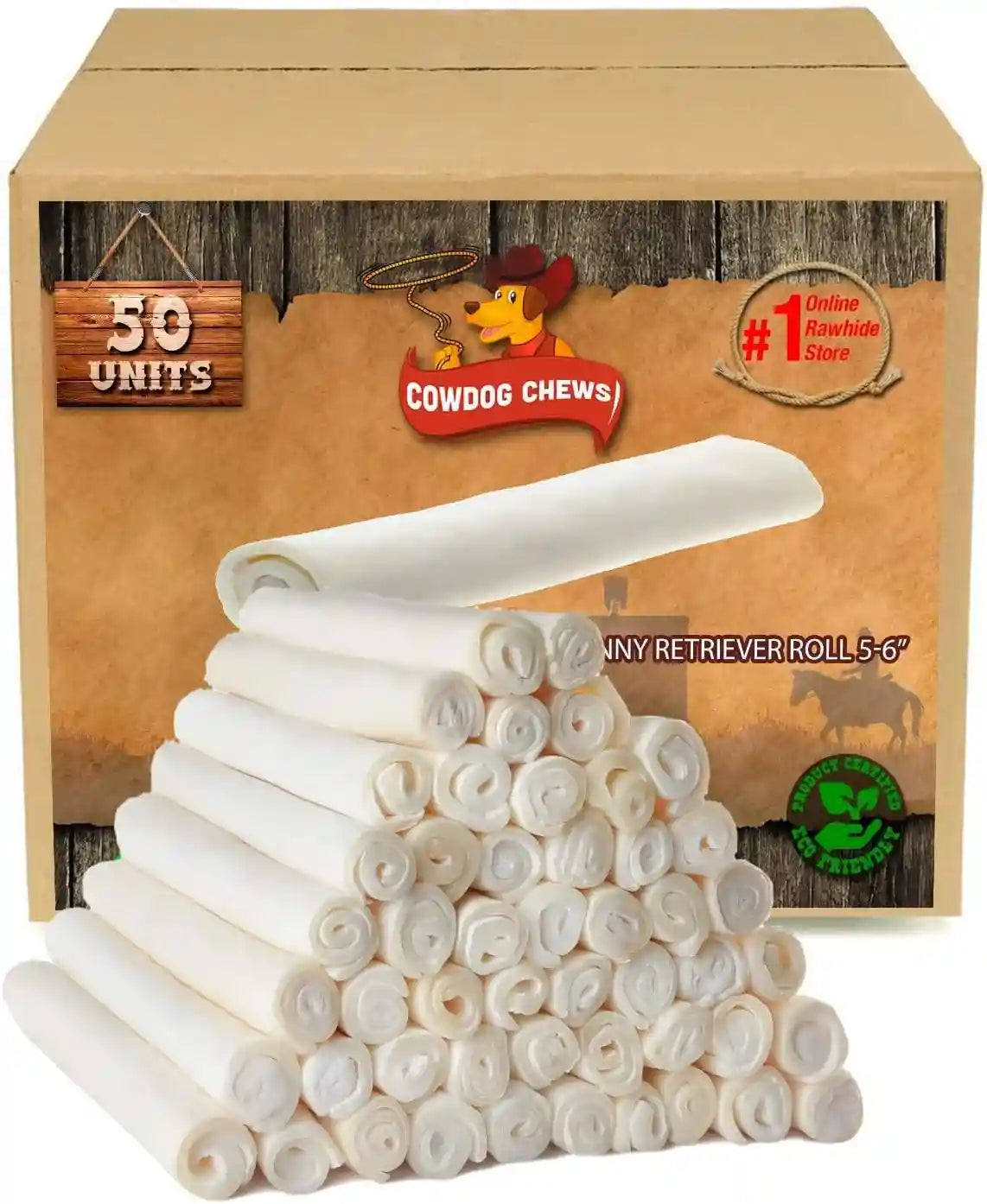 cowdog-chews-5-6-inches-rawhide-retriever-roll-chewing-dog-treat-100-natural-natural-grass-fed-livestock-sourced-50-pack