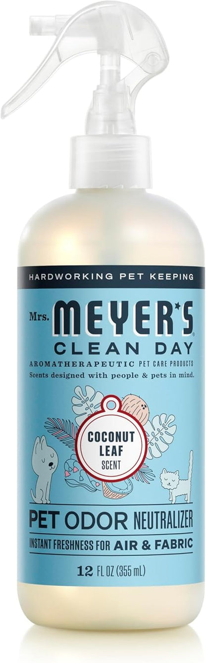 MRS. MEYER'S CLEAN DAY Pet Odor Neutralizer, Coconut Leaf Scent, 12Oz1