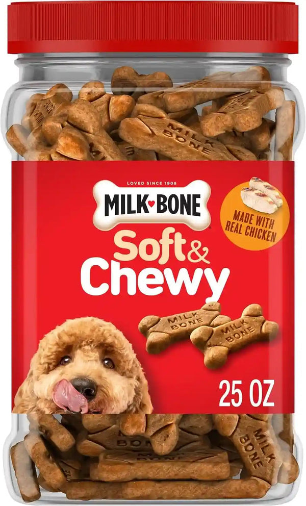 Milk-Bone Soft & Chewy Mini'S Dog Training Treats, 18 Oz Canister | Made with Real Chicken Breast, Small Dog Treats for Training and Rewarding, 18% Protein, Fortified with Vitamins and Minerals11