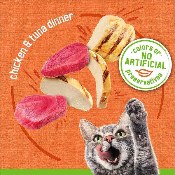 Purina Friskies Wet Cat Food Pate, Chicken and Tuna Dinner - (Pack of 24) 5.5 Oz. Cans4