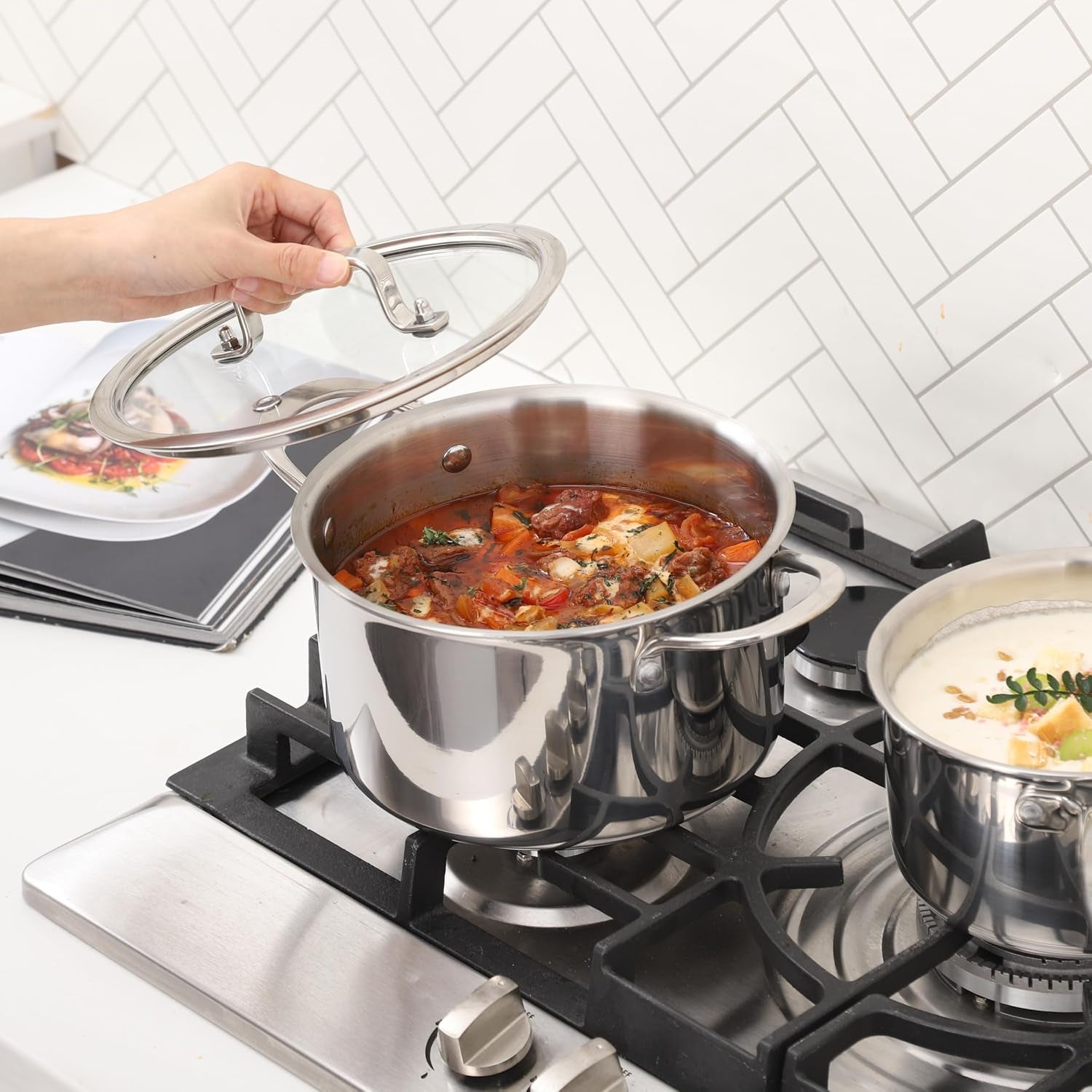 cooking-pots-including-glass-lids-frying-pan-set-of-3-pots-pan-o16cm-o20cm-o26cm-dishwasher-safe-pots-for-induction-fully-lined-3-ply-stainless-steel