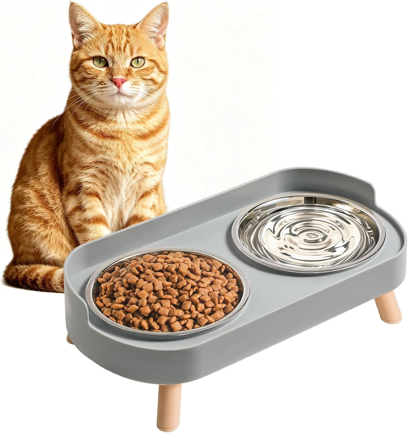 loejan-elevated-cat-bowls-set-raised-cat-food-and-water-bowl-set-with-non-slip-stand-pet-feeding-station-with-2-stainless-steel-bowls-with-splash-proof-guard