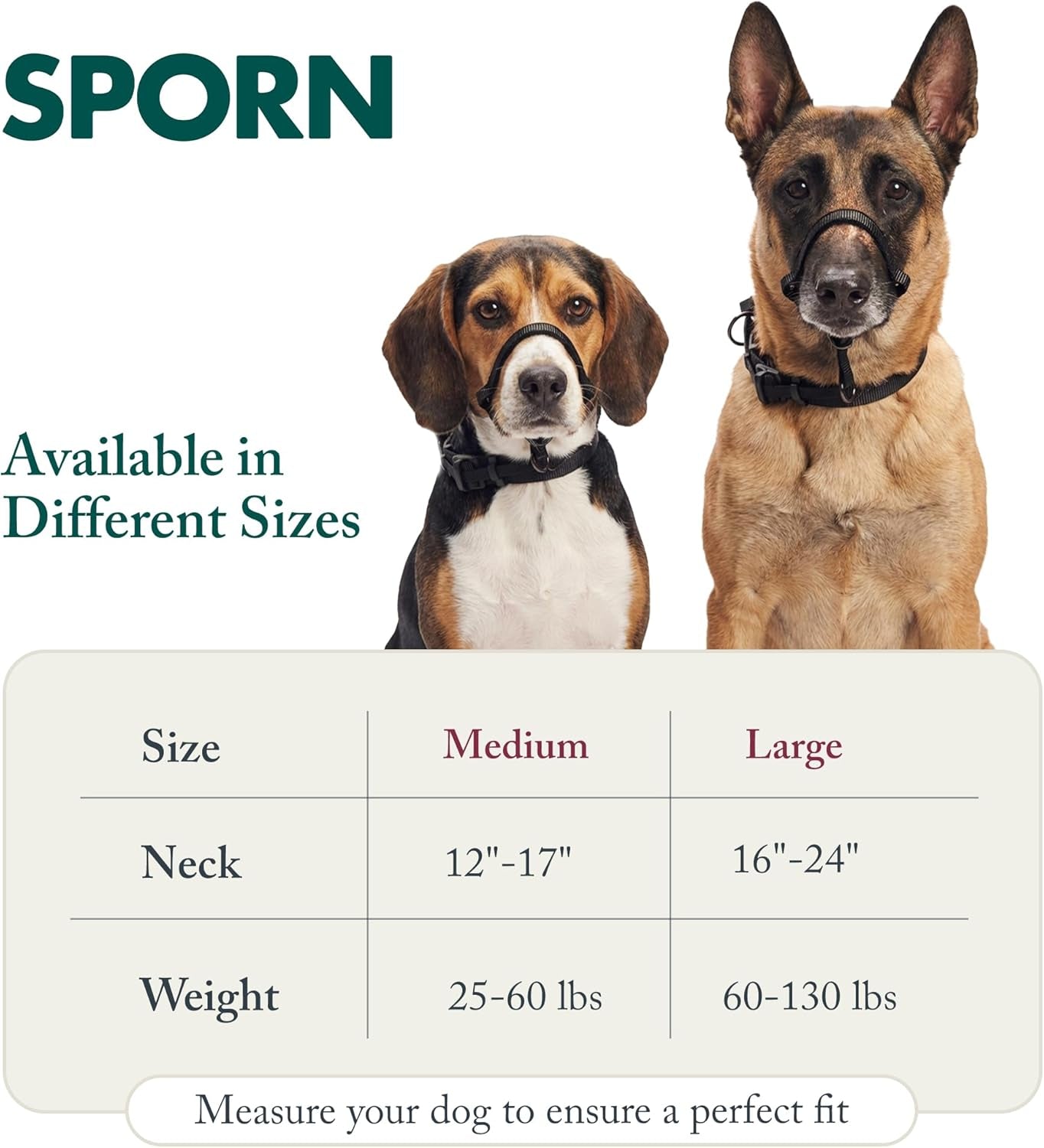 sporn-head-halter-for-dogs-no-pull-dog-harness-durable-nylon-training-collar-for-large-breeds-no-choke-design-padded-restraints-adjustable-fit-easy-on-off-black-large