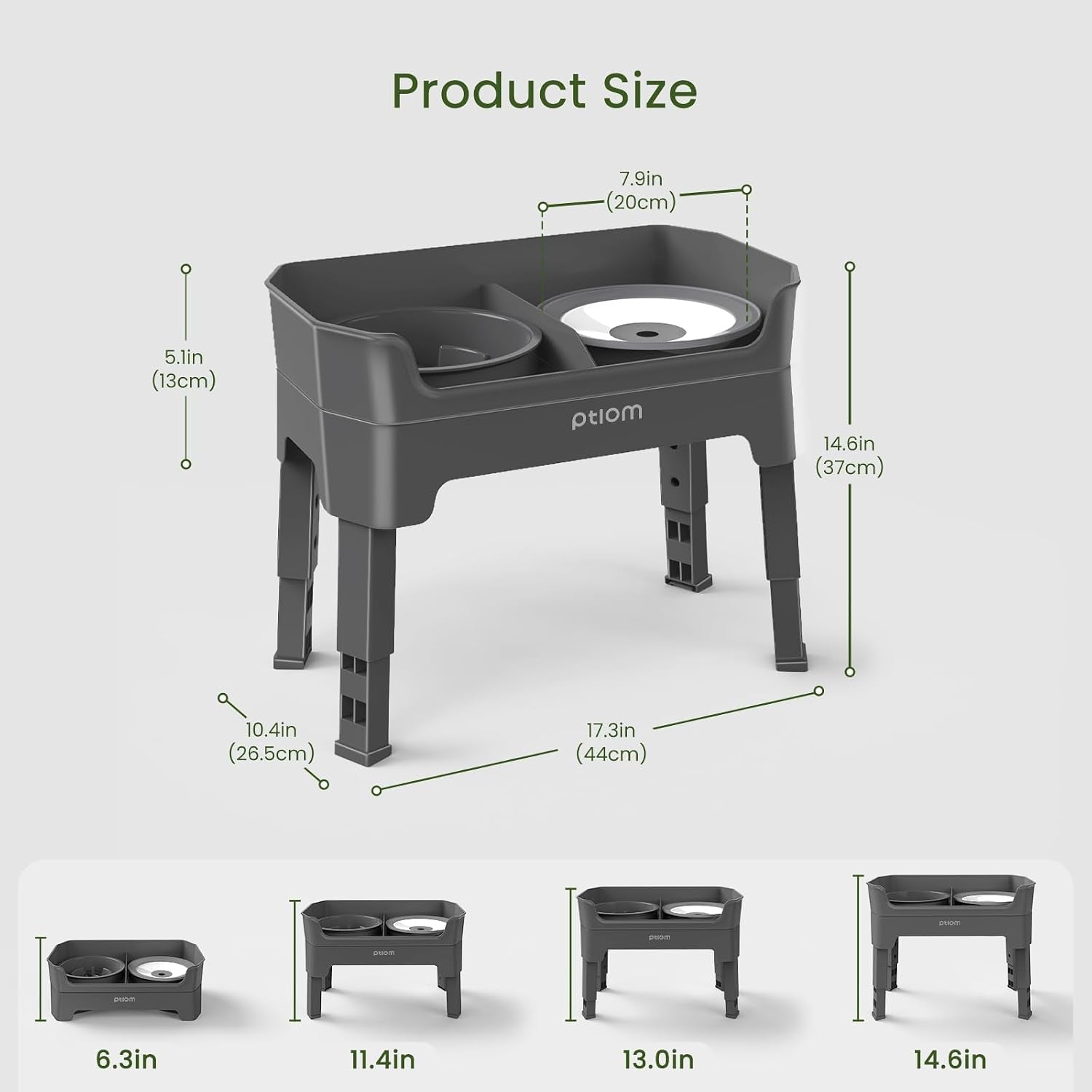 4-in-1-elevated-slow-feeder-dog-bowls-4-height-adjustable-mess-proof-raised-dog-bowl-stand-with-no-spill-dog-water-bowl-stainless-steel-dog-food-bowl-slow-feeder-for-large-medium-small-dogs-pets