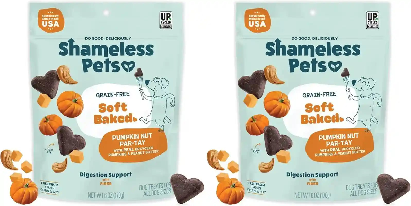 shameless-pets-soft-baked-dog-treats-bananas-for-bacon-healthy-treats-for-small-medium-large-dogs-skin-coat-support-with-omega-3-omega-6-grain-free-made-in-usa-6-oz