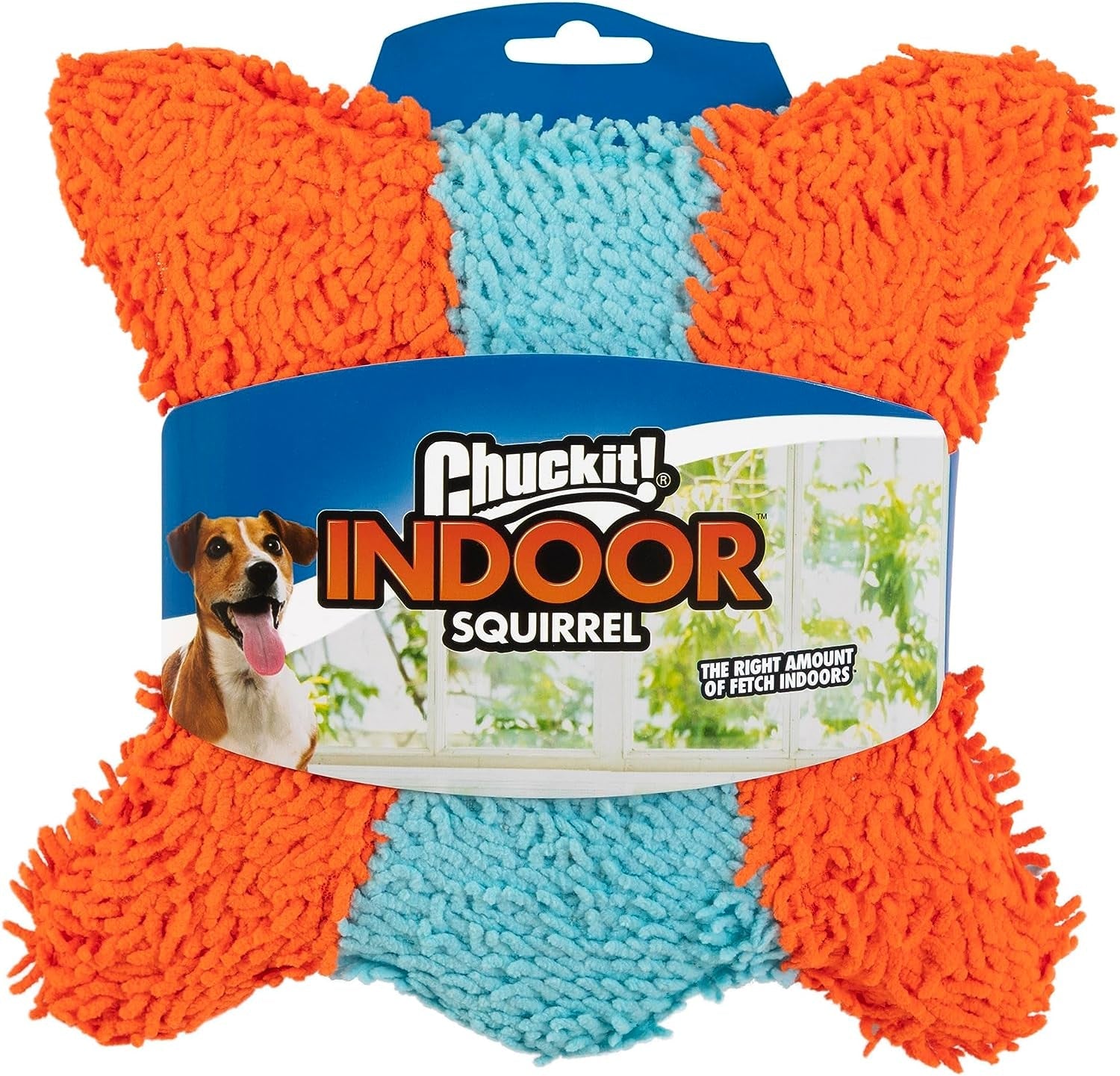 chuckit-indoor-fetch-roller-toy-for-dogs-interactive-dog-toys-for-boredom-orange-and-blue