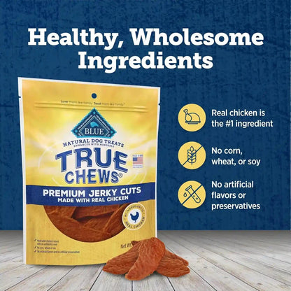 Blue Buffalo True Chews Premium Jerky Cuts Dog Treats with Natural Ingredients Chicken7
