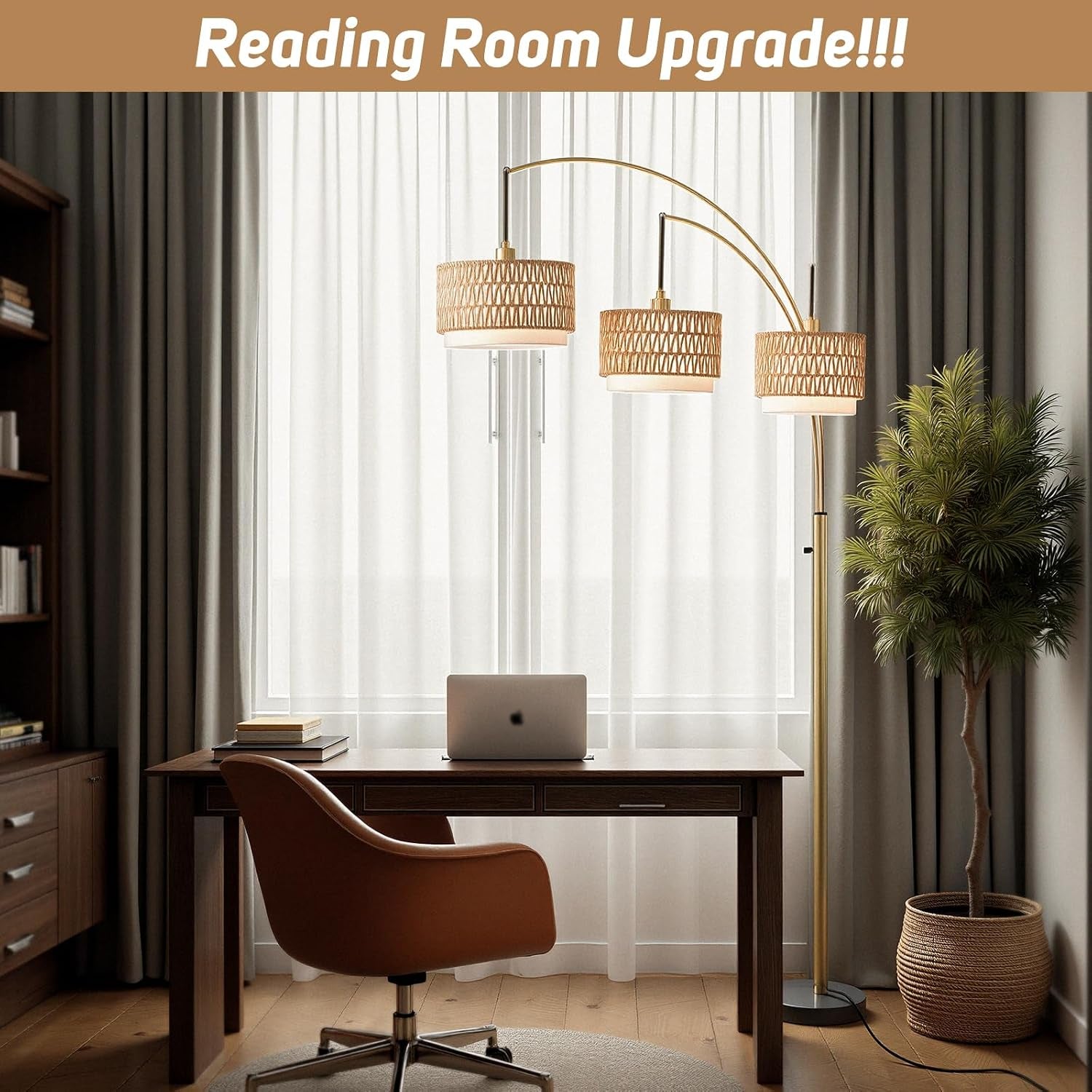 80-gold-rattan-arc-floor-lamp-for-living-room-3-light-boho-tree-lamp-heavy-natural-marble-base-1-2-3-light-rotary-switch-double-layer-wicker-fabric-shades-for-reading-corners-8-ft-ceilings
