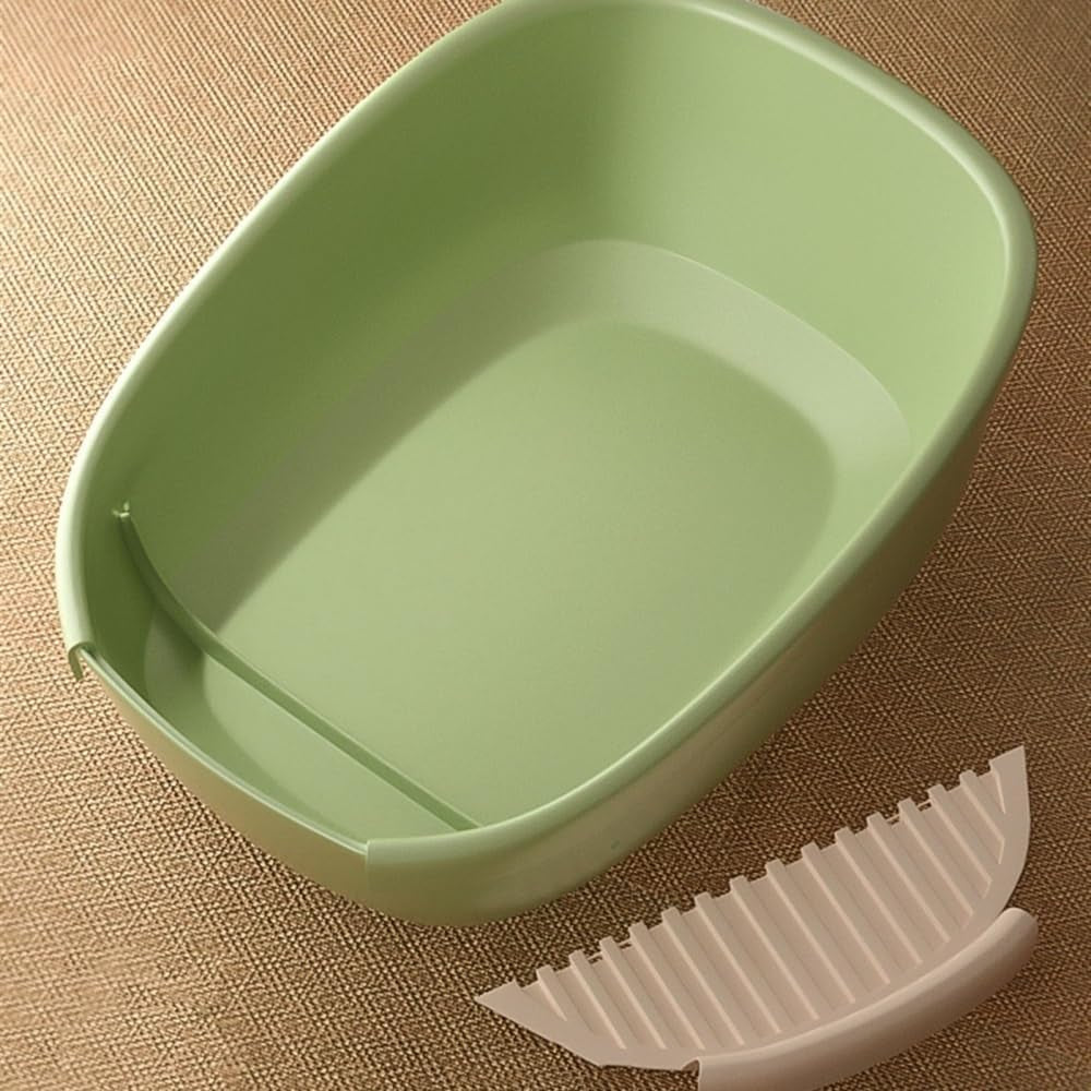 pet-supplies-enclosed-cat-litter-box-for-large-cats-high-sided-xl-with-scoopgreen-medium