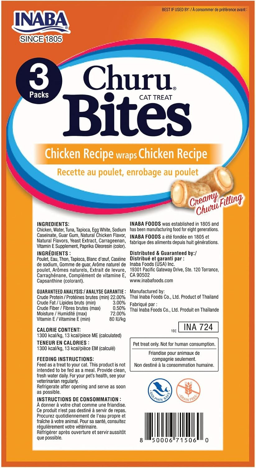 inaba-churu-bites-for-cats-soft-chewy-baked-chicken-wrapped-churu-filled-cat-treats-with-vitamin-e-0-35-ounces-per-tube-24-tubes-total-3-tubes-per-pack-chicken-recipe