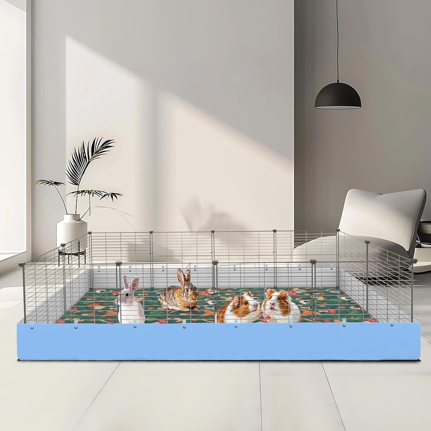 mechpia-2-pack-guinea-pig-cage-liners-washable-47x24-bedding-pee-pad-super-absorbent-waterproof-anti-slip-reusable-mat-for-rabbit-hamster-rat