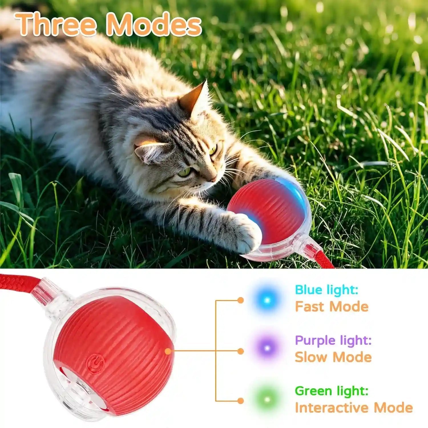 goosheep-2pk-automatic-rolling-interactive-cat-toys-ball-for-indoor-cat-dog-red-grey-3-modes-led-light-360-smart-automatic-rolling-suitable-for-multi-cat-families-for-indoor-cats-and-small-dogs